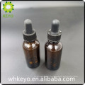 30ml amber glass bottle esstenial oil bottle round dropper glass bottle